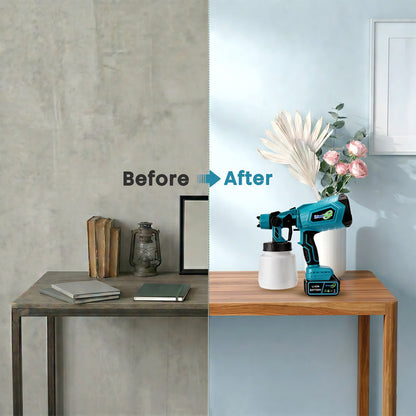 High-pressure  Cordless  Paint  Sprayer with 2  Batteries